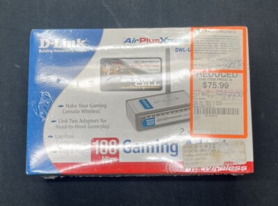 D-Link DWL-G820  Wireless Gaming/Bridge Adapter SEALED NEW