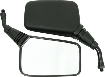 Universal Rectangular Mirrors Pair M10 x 1.25 Thread Emgo 20-25100