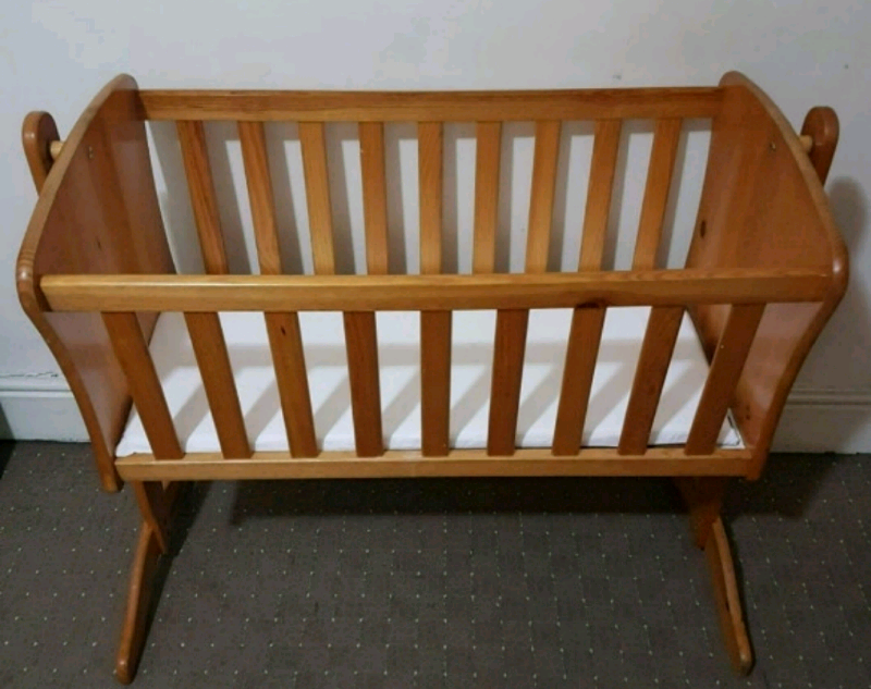 Toy R Us Pine Swinging Crib Used In Burnage Manchester Gumtree