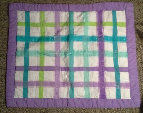 Circo Purple Plaid Collection Quilt 2pc Set ~ TWIN ~ NEW Green Aqua Purple