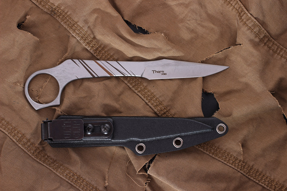Russisches Messer Naked Knife Thorn N.C. Customs