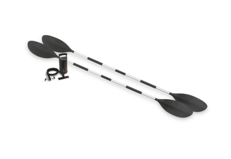 4-PACK Inflatable Kayak Set with Aluminum Oars and Pump 2-Person 20x36x123