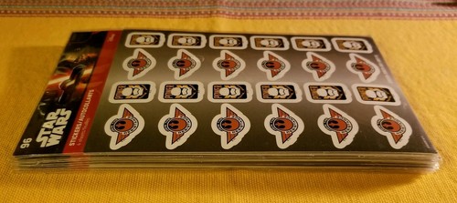 8 Packs of STAR WARS Stickers / Autocollants DISNEY Sticker XPress