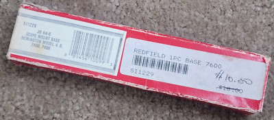 Redfield Remington Model 4 / 6 / 7400 & 7600 Scope Mount Base! New Old Stock!