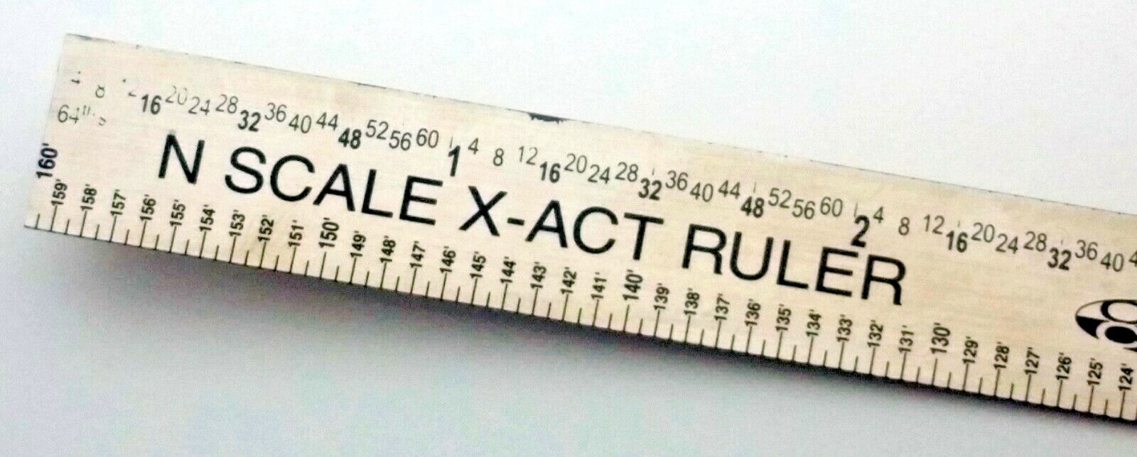 Discounted N Scale Stainless rulers Accurate 12