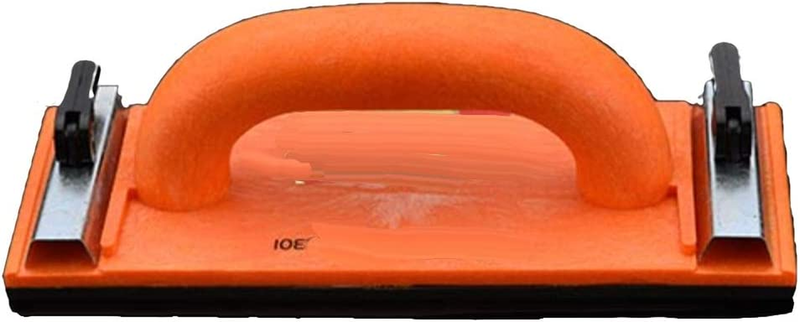 Hand Sander with Sandpaper Clamp - for Drywall, Wood, Floor - 9 1/4&rdquo; by 3 1/4&rdquo; -