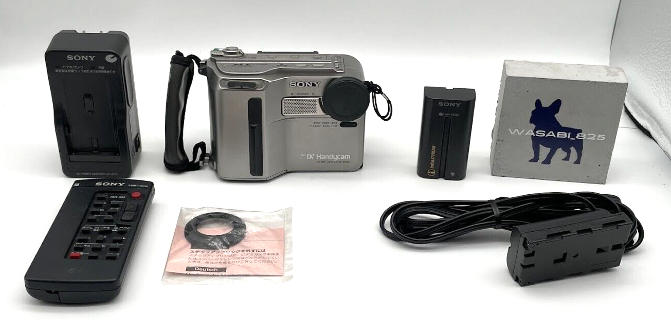 Sony DCR-SC100 MiniDV Camcorder Digital Video Camera Icd Sony DCR-SC100 MiniDV Camcorder Digital Video Camera Icd