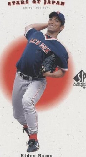 2001 SP Authentic - Hideo Nomo Masato Yoshii #RS11