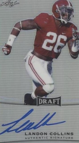 2015 Leaf Metal Draft Landon Collins #BA-LC1