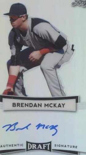 2017 Leaf Metal Draft - Brendan McKay #BA-BM1