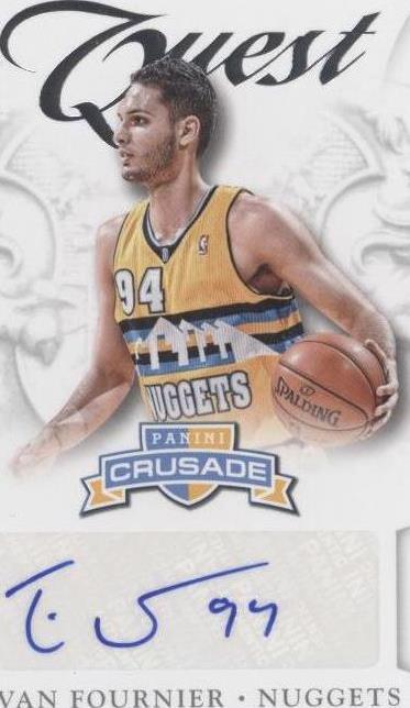 Panini Crusade 2012-13 - Evan Fournier #74