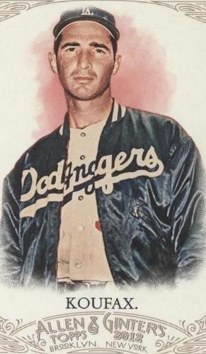 2012 Topps Allen & Ginter's - Sandy Koufax #99