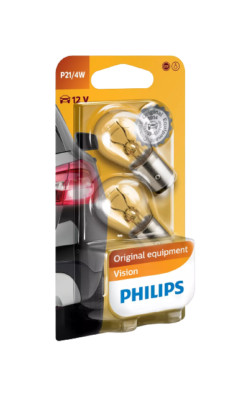 PHILIPS P21/4W Vision PH-12594B2 12V 21/4W (duo bulbs)