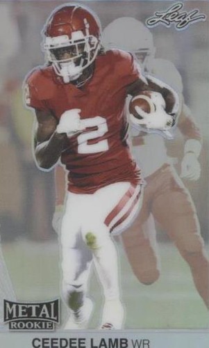 2020 Leaf Metal Rookie CeeDee Lamb #LR-04