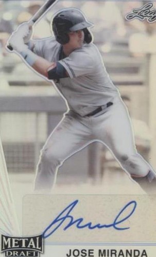 2021 Leaf Metal Draft - Oswald Peraza #LA-OP1