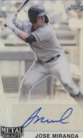 2021 Leaf Metal Draft - Oswald Peraza #LA-OP1