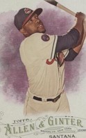 2016 Topps Allen & Ginter - Carlos Santana #205
