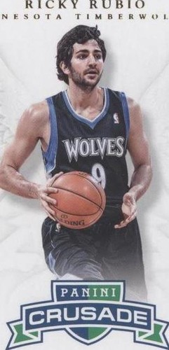 2012-13 Panini Crusade - Ricky Rubio #19