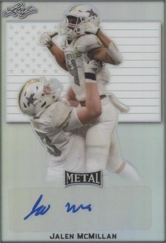 2020 Leaf Metal U.S. Army All-American Bowl Jalen McMillan #BA-JM1
