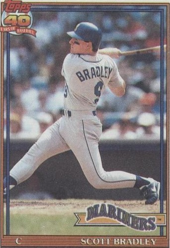 1991 Topps - Scott Bradley #38