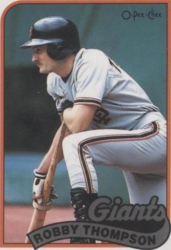 1988 O-Pee-Chee Robby Thompson San Francisco Giants #208 | eBay
