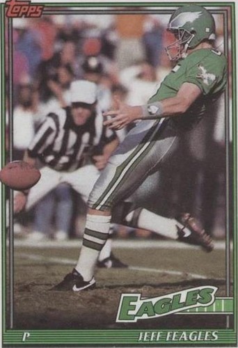1991 Topps Jeff Feagles #214