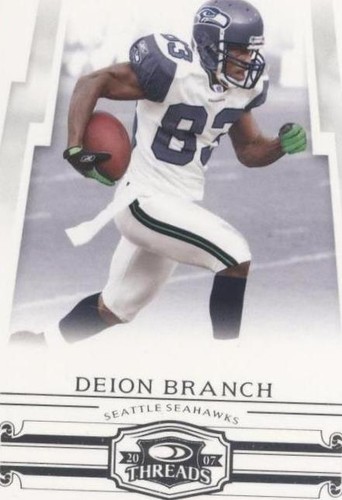 2007 Donruss Threads Deion Branch #44