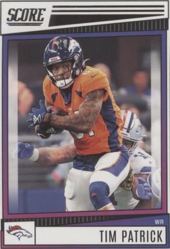 2022 Score Tim Patrick #76