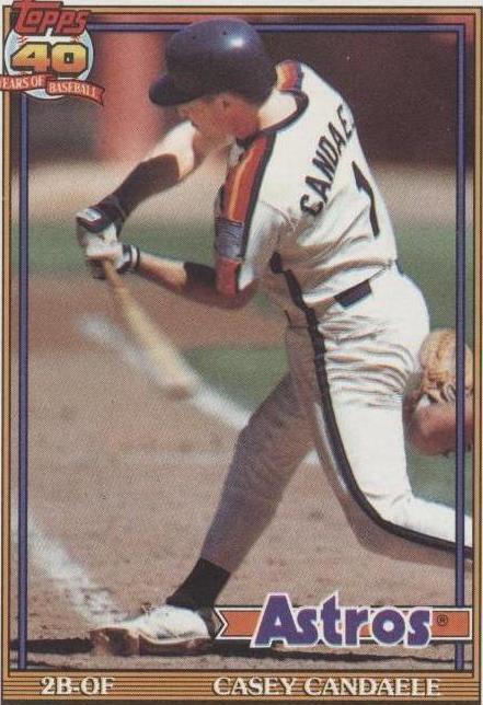 1991 Topps - Casey Candaele #602