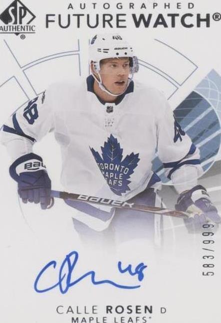 2017-18 SP Authentic - Calle Rosen #168