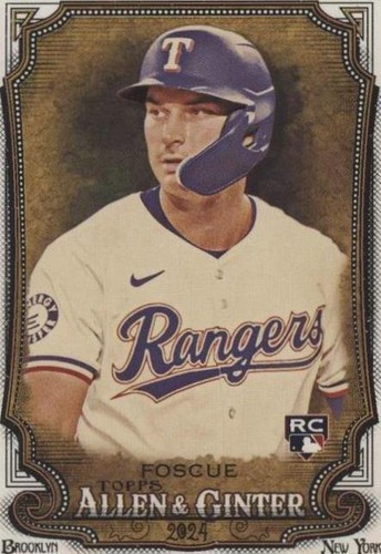 2024 Topps Allen & Ginter - Justin Foscue #253