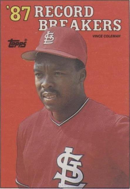 1988 Topps - Vince Coleman #1