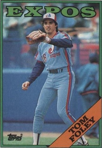 1988 Topps - Tom Foley #251