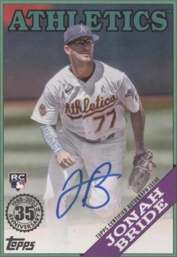 2023 Topps Series 1 - Jonah Bride #88BA-JBR