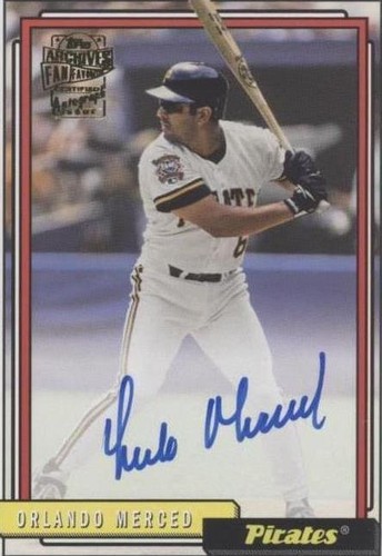 2018 Topps Archives - Orlando Merced #FFA-OM