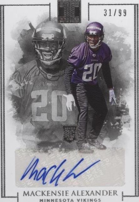 2016 Panini Impeccable Mackensie Alexander #137