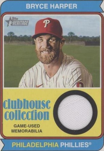 2023 Topps Heritage - Bryce Harper #CCR-BH