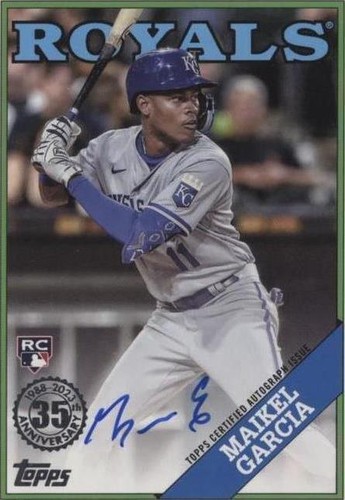 2023 Topps Series 2 - Maikel Garcia #88BA-MAI