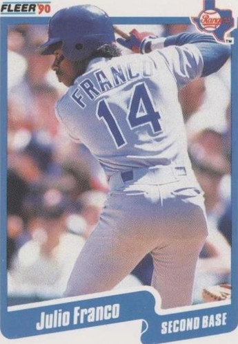 1990 Fleer - Julio Franco #296