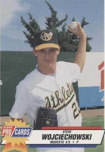 1993 Fleer ProCards Minor League - Steve Wojciechowski #801