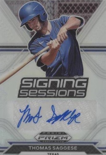 2021 Panini Prizm Draft Picks - Thomas Saggese #SS-TS