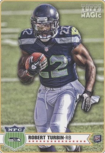 2012 Topps Magic Robert Turbin #87