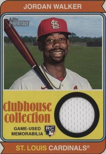 Jordan Walker RC 2023 Topps Heritage #558 | eBay
