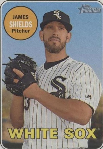 2018 Topps Heritage - James Shields #308