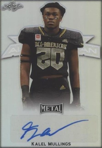 2020 Leaf Metal U.S. Army All-American Bowl Kalel Mullings #BA-KM1