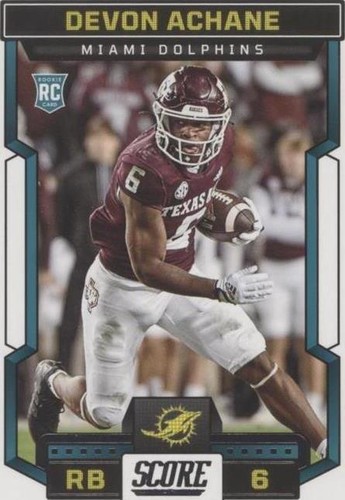 2023 Score De'Von Achane #317