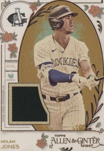 2024 Topps Allen & Ginter - Nolan Jones #AGR-NJ