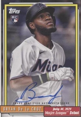 2022 Topps Archives - Bryan De La Cruz #72DB-BD