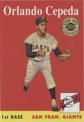 2003 Topps Shoe Box Collection - Orlando Cepeda #24