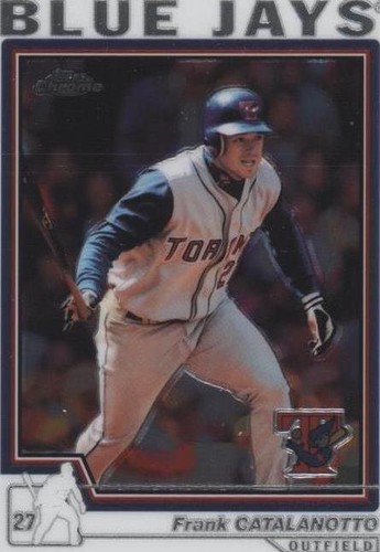 2004 Topps Chrome - Frank Catalanotto #201